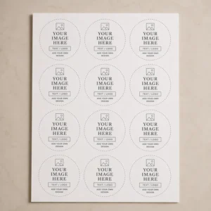 Custom Edible Print - 12 2.5" Circles